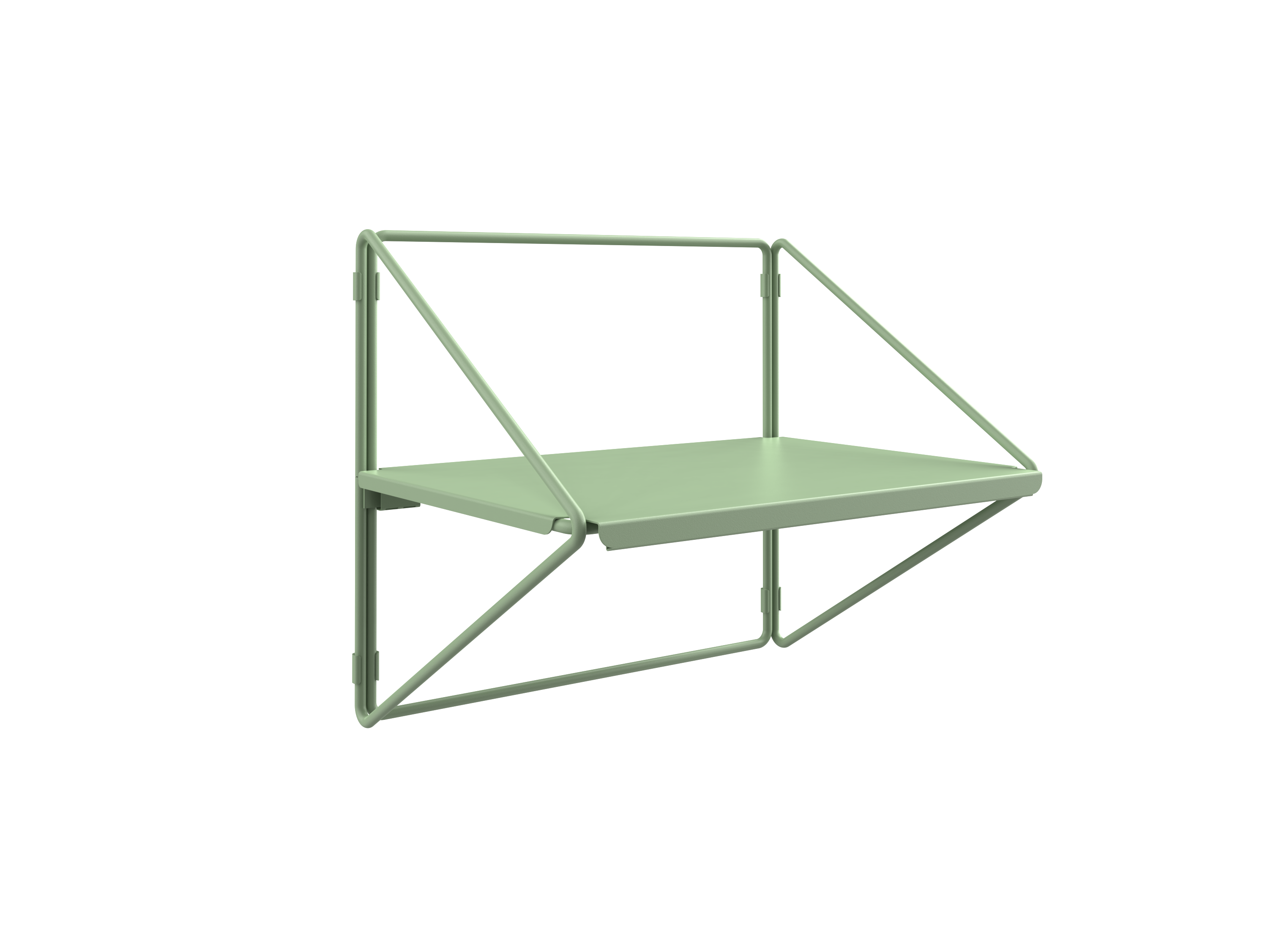 Designová Kovová Police #1214S