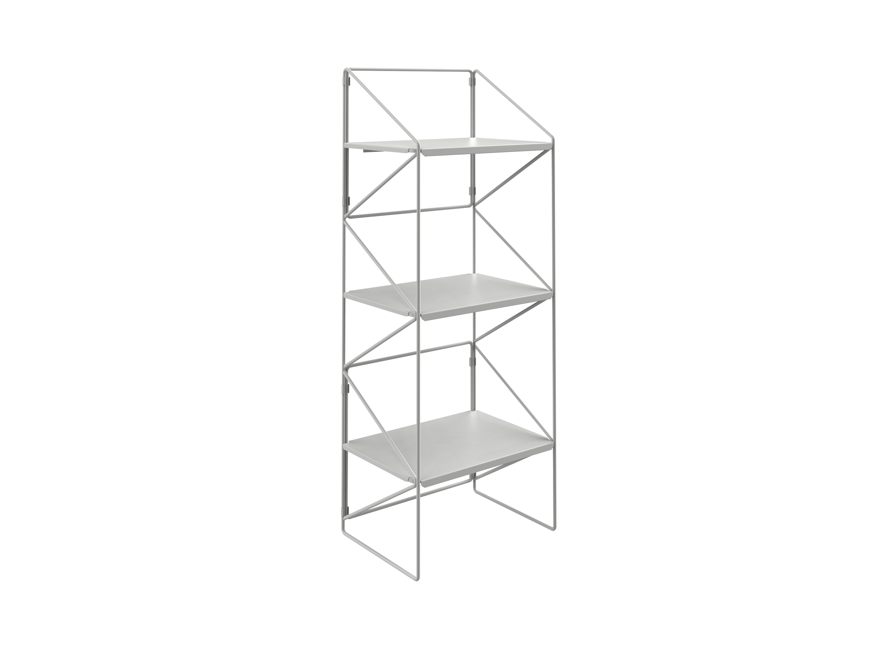 Designový Kovový Regál #1211S