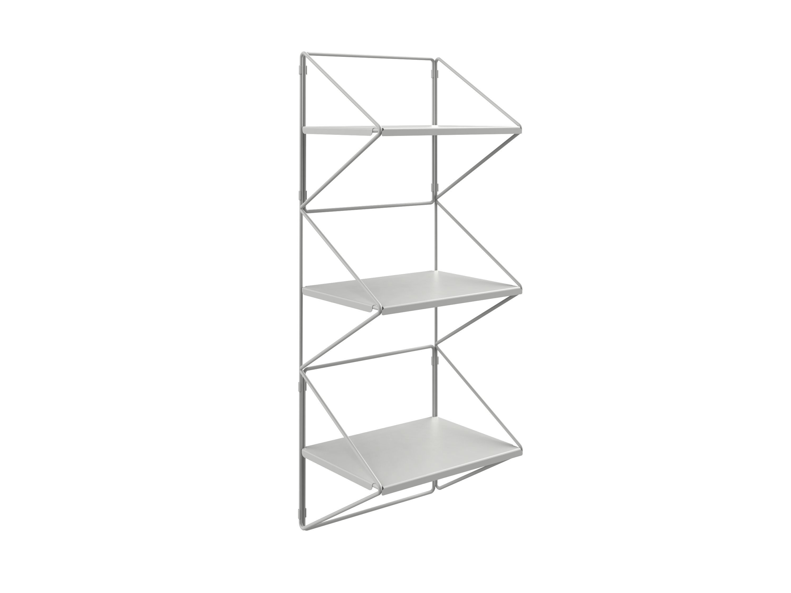 Designový Kovový Regál #1212S