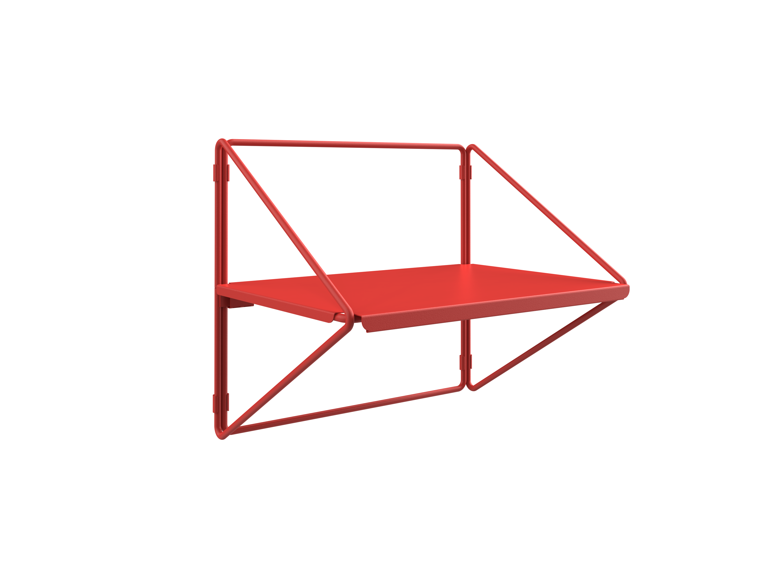 Designová Kovová Police #1214S