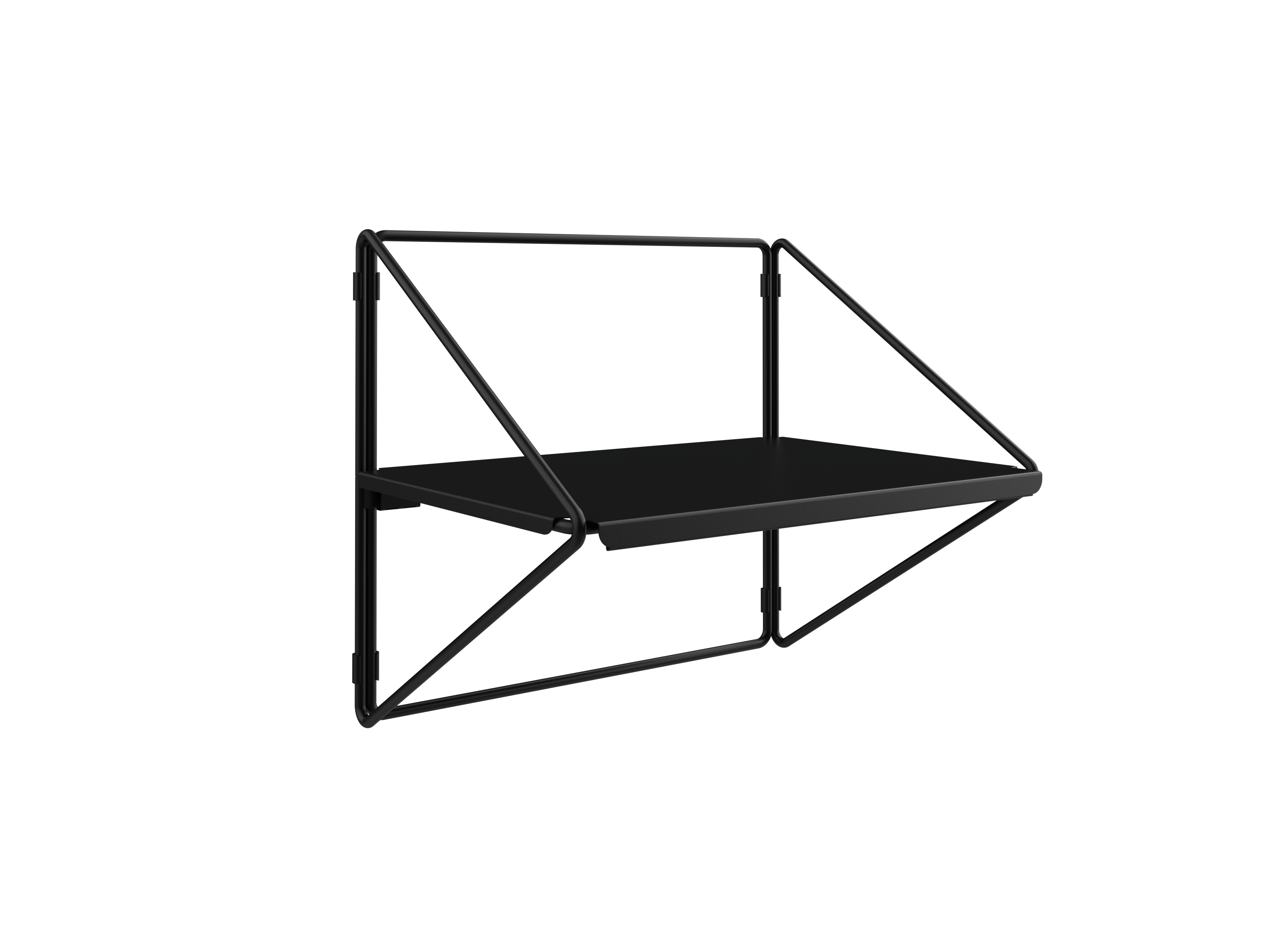 Designová Kovová Police #1214S