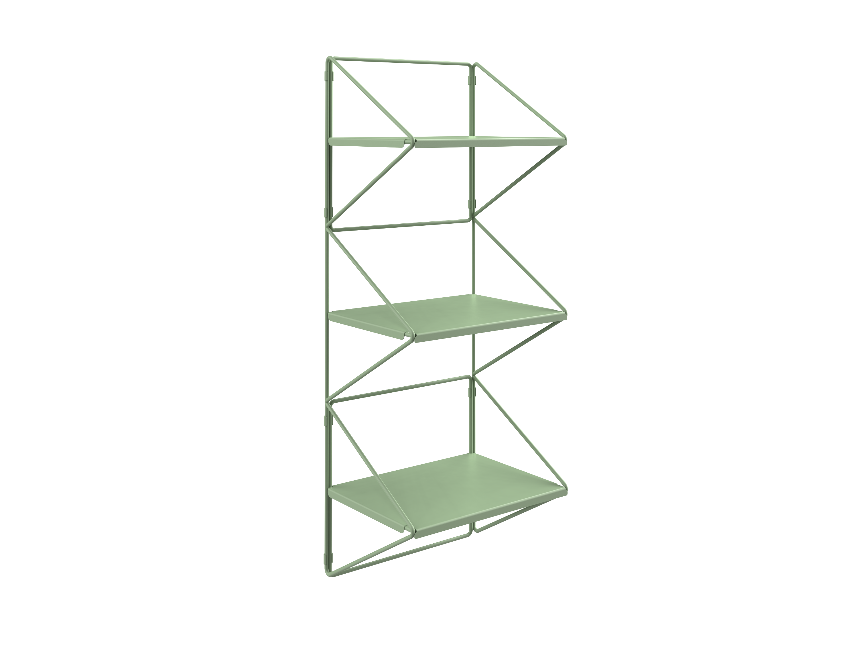 Designový Kovový Regál #1212S