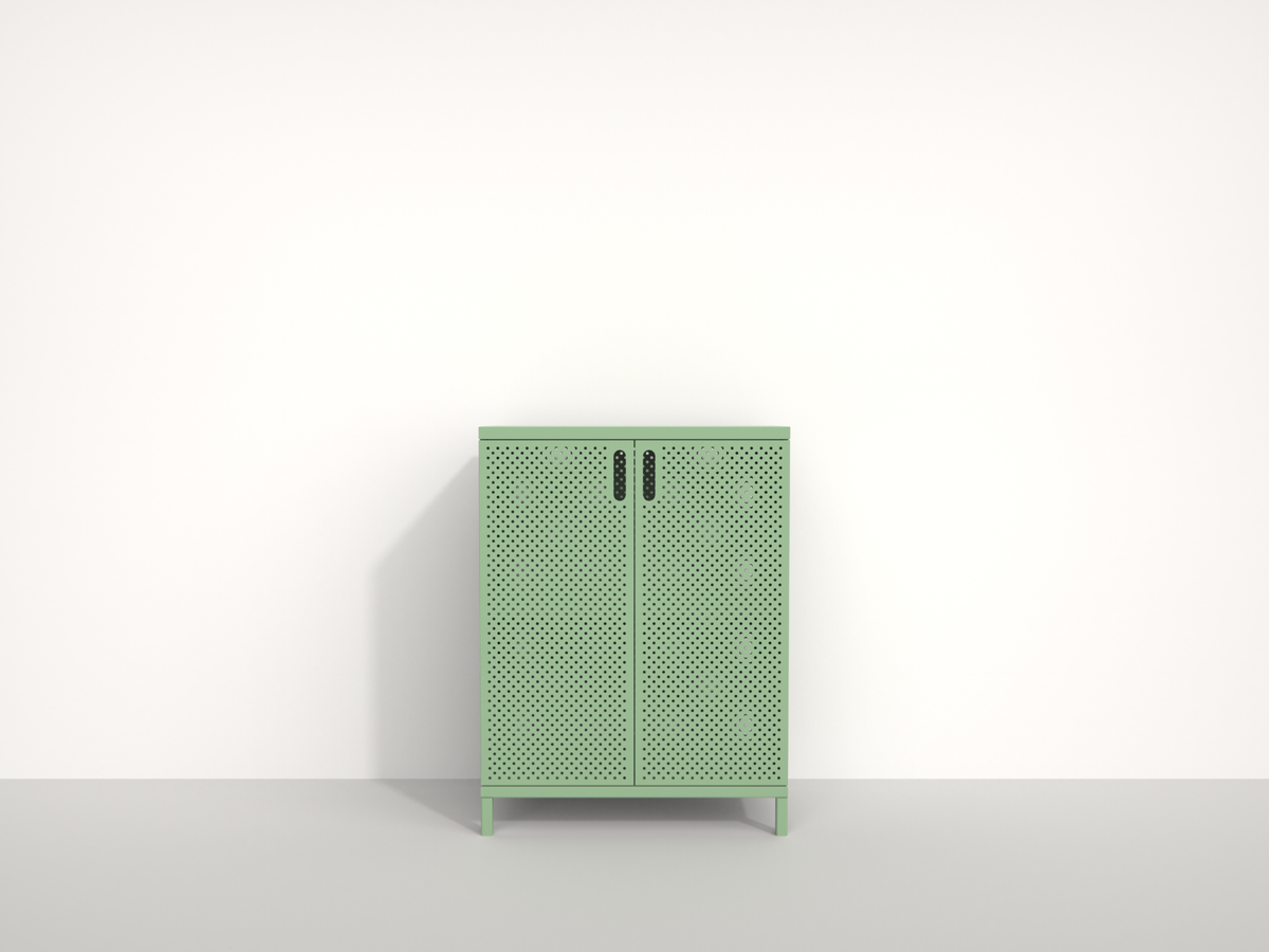 Designová kovová skříň Pro #4011