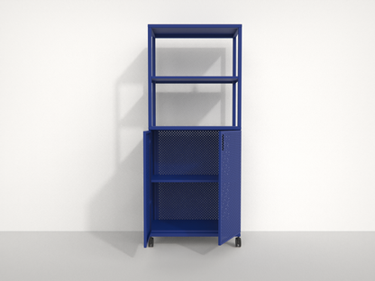 Designová kovová skříň Pro s kolečky #4014