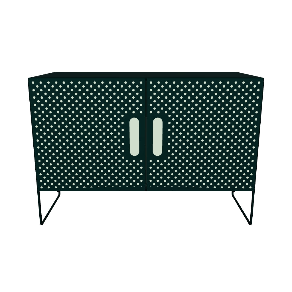 Designová kovová skříňka #1310